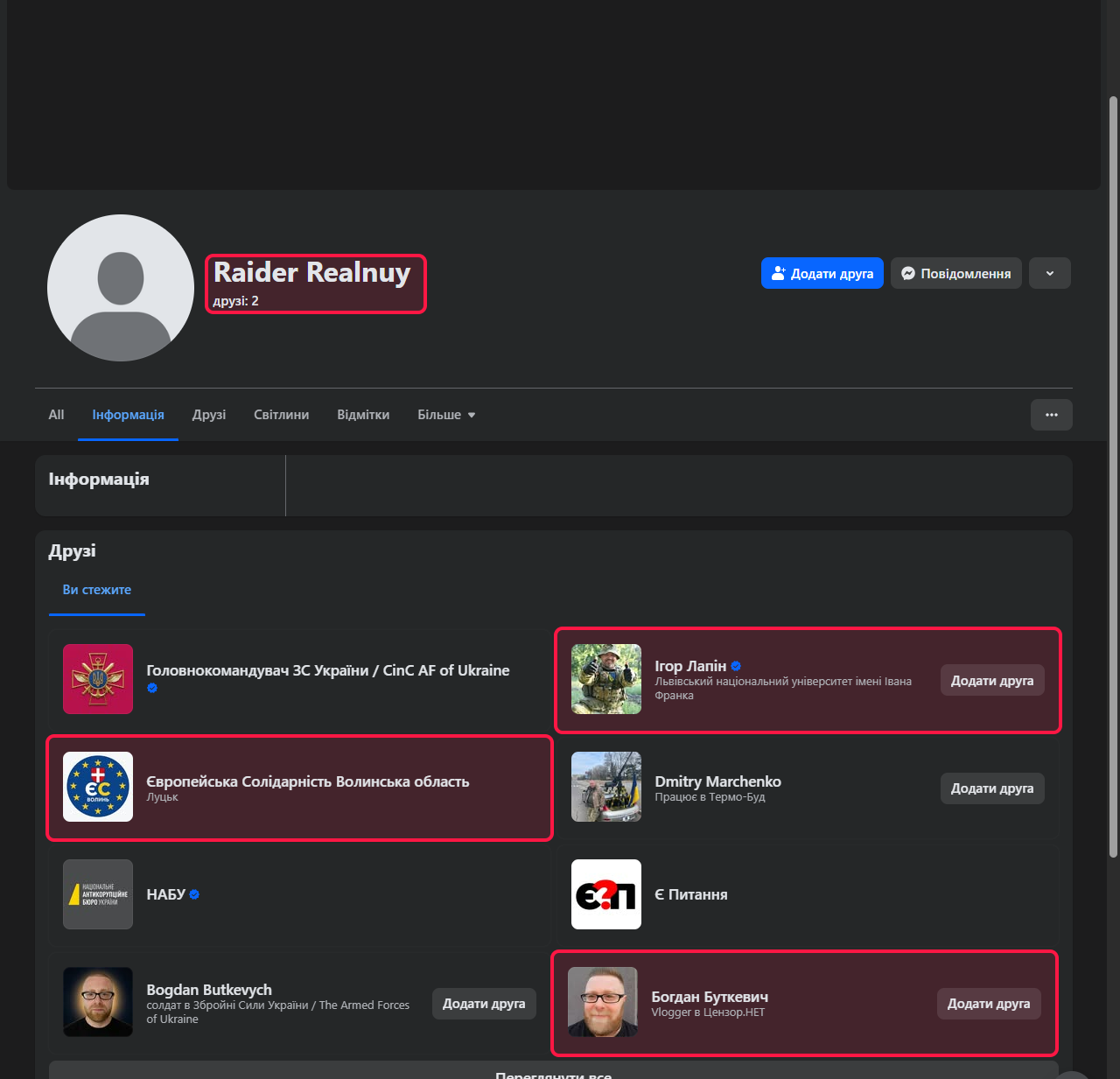Verified OSINT Evidence #4 — Boryslav Bereza