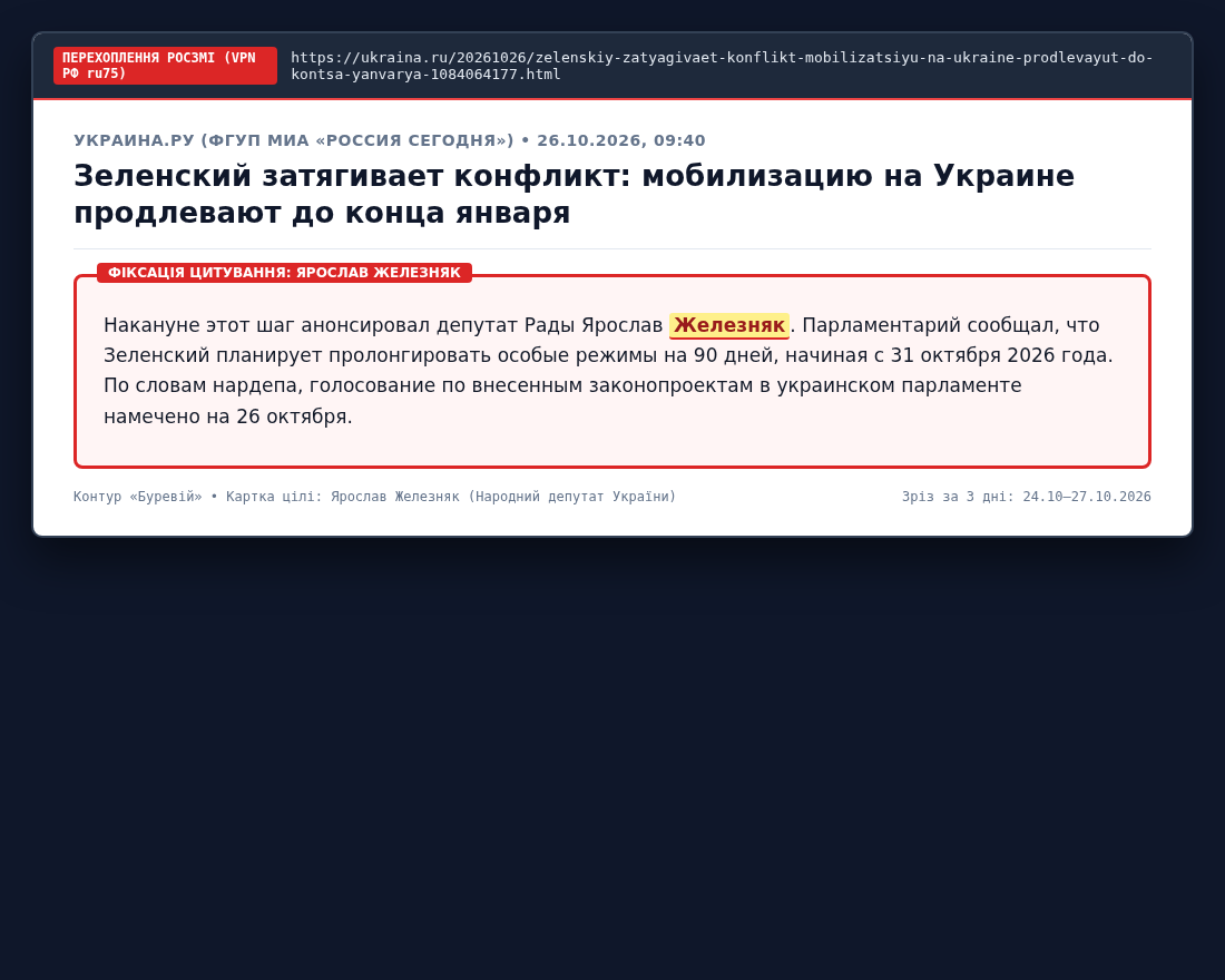Forensic Investigation Screenshot #8 — issue-ru-media-quotes-radar-2026-10-27