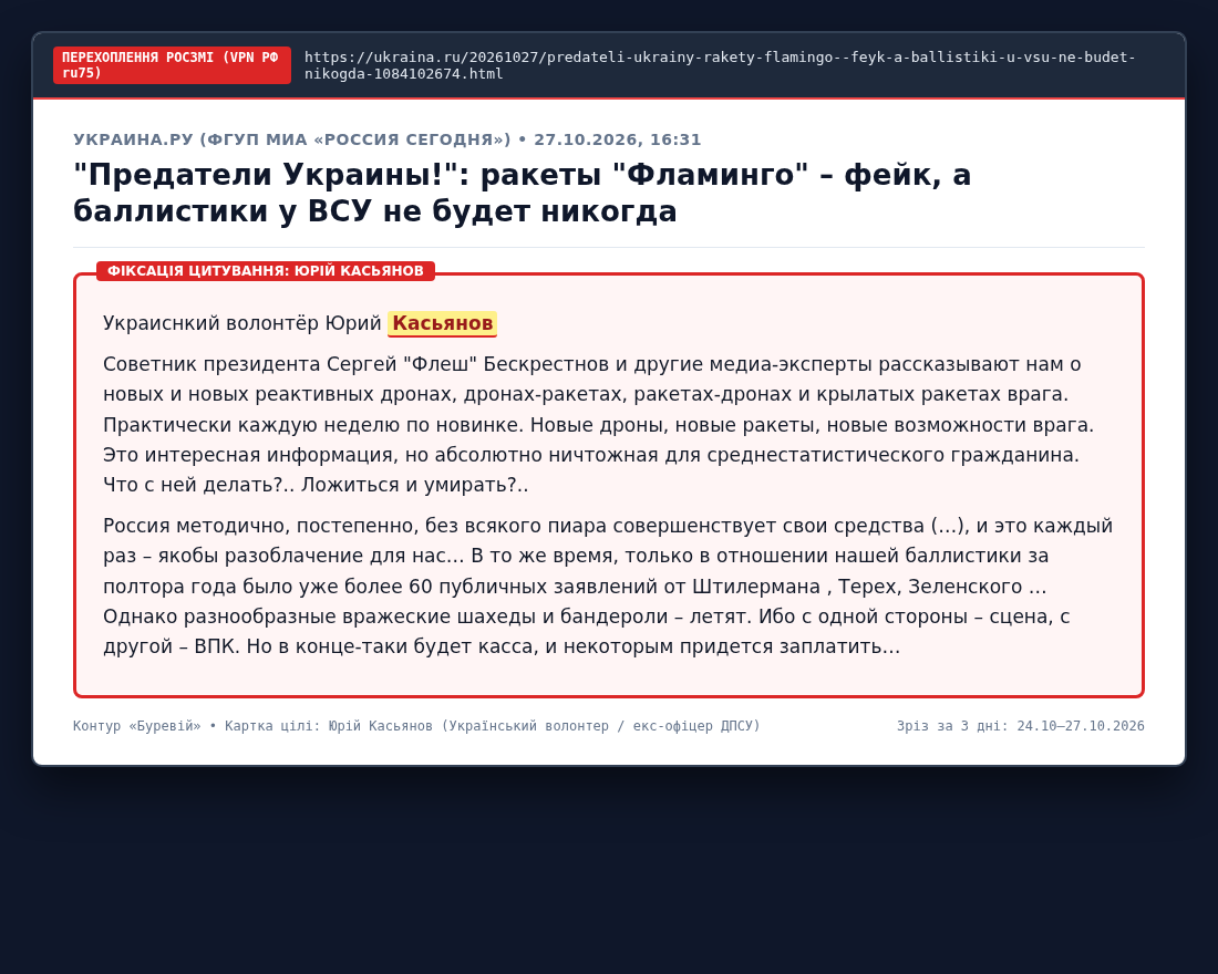 Forensic Investigation Screenshot #4 — issue-ru-media-quotes-radar-2026-10-27